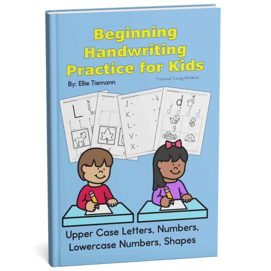 Beginning Handwriting Practice for Kids: Preschool Tracing Workbook