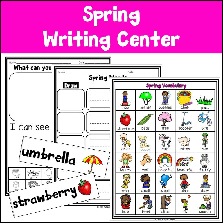 Spring Writing and Grammar