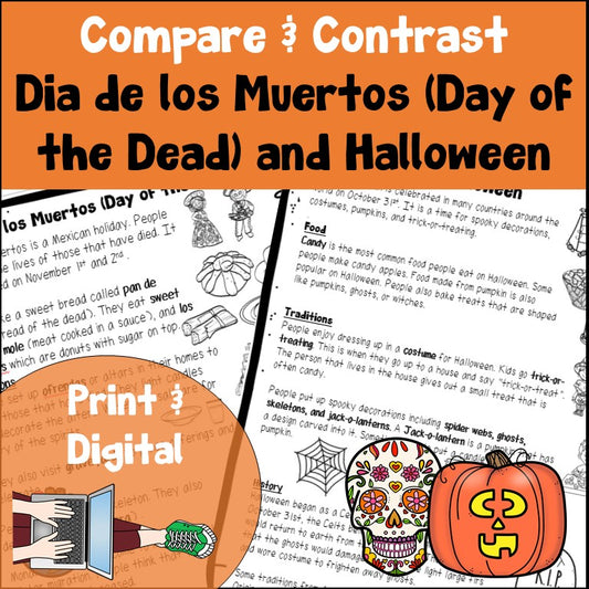 Halloween and Day of the Dead Reading Passages