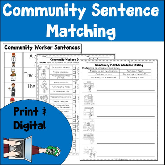Community Workers Sentence Practice