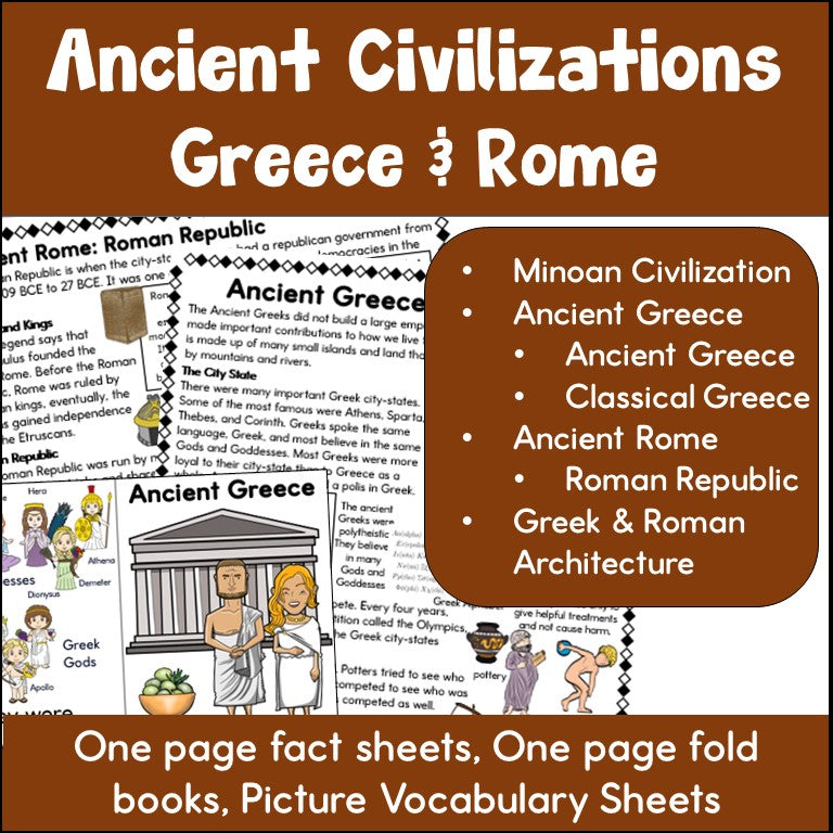 Ancient Civilizations: Greece and Rome Reading Passages