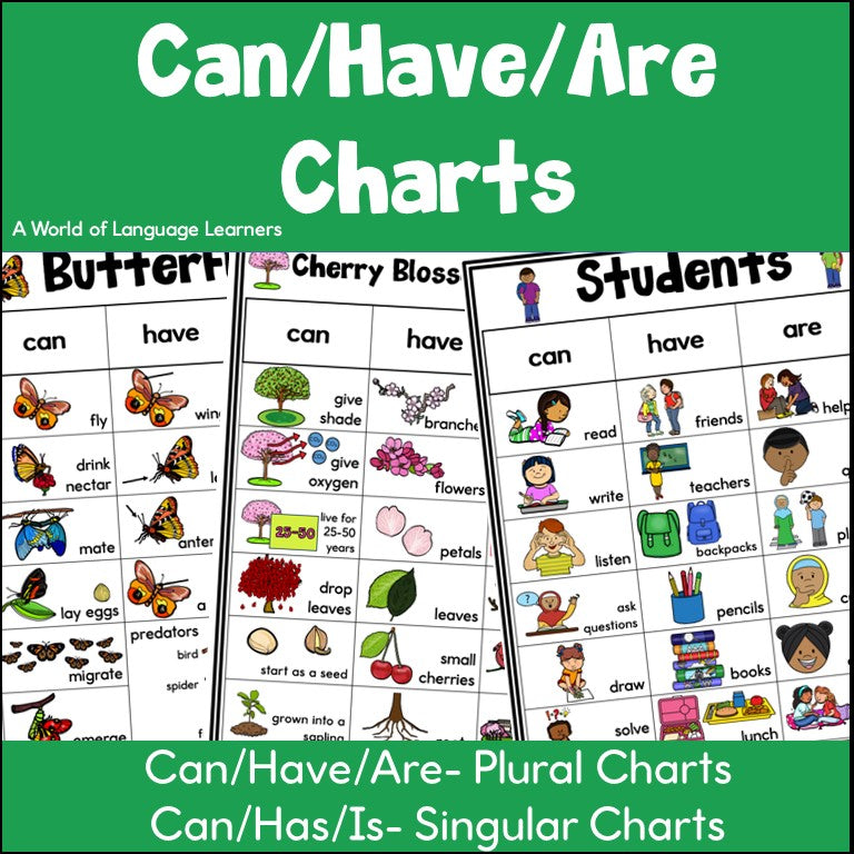 Can Have Are Charts | Nonfiction Writing and Speaking