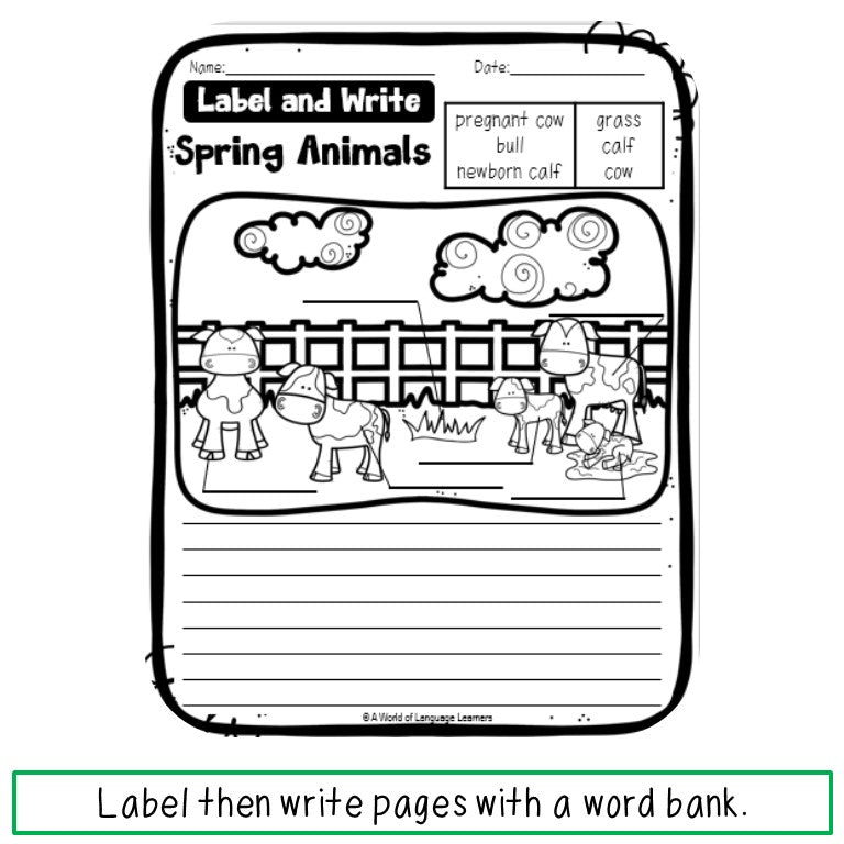 Spring Label and Write