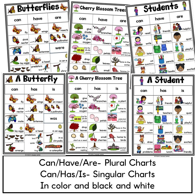 Can Have Are Charts | Nonfiction Writing and Speaking