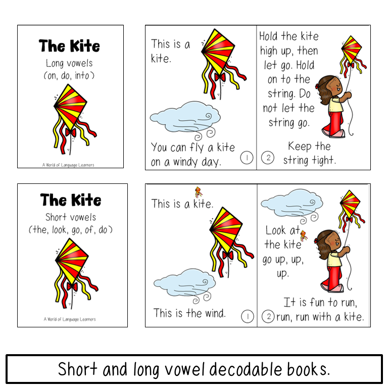 Kite Emergent Reader and Decodable Book