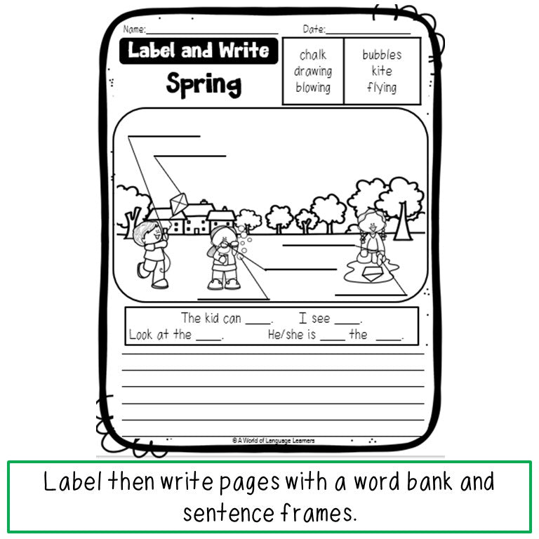 Spring Label and Write