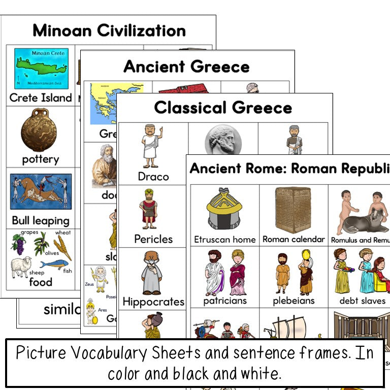 Ancient Civilizations: Greece and Rome Reading Passages