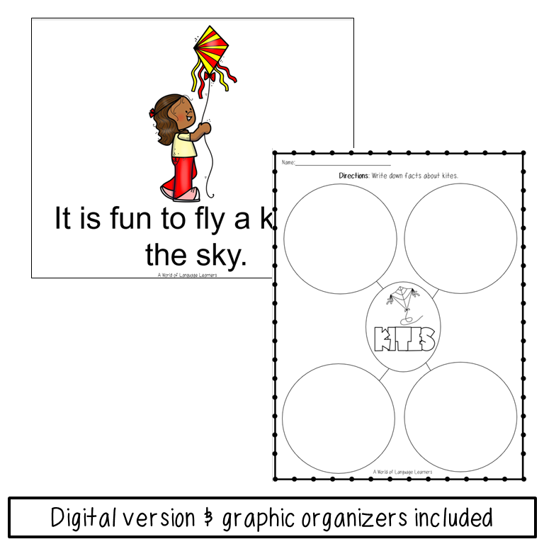 Kite Emergent Reader and Decodable Book