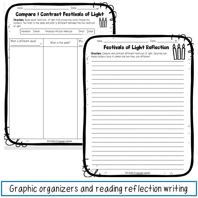 Festivals of Light Reading Passages