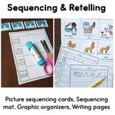 Speak then Write Mega Bundle Print and Digital | Graphic Organizers & Pictures