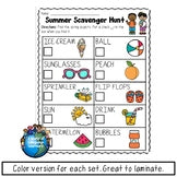 Summer Scavenger Hunts