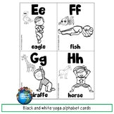 Yoga Alphabet Movement Cards Print and Digital