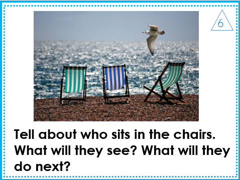 Picture Writing Prompt Task Cards Summer