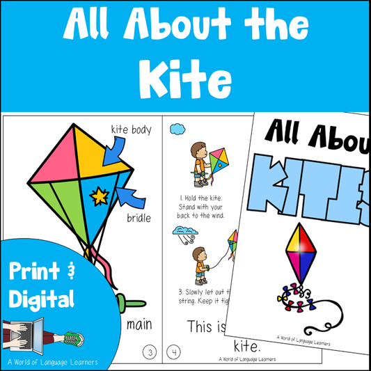 Kite Emergent Reader and Decodable Book