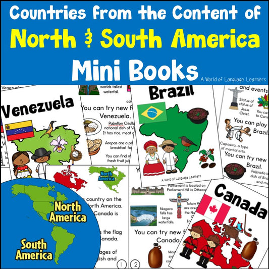 North and South America Country Books