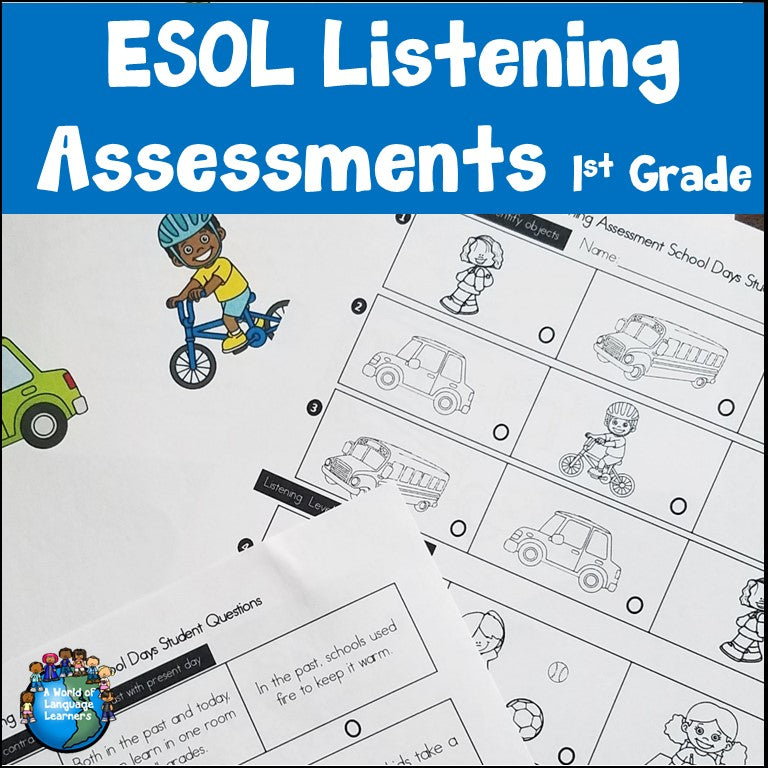 ESL Language Assessments Bundle
