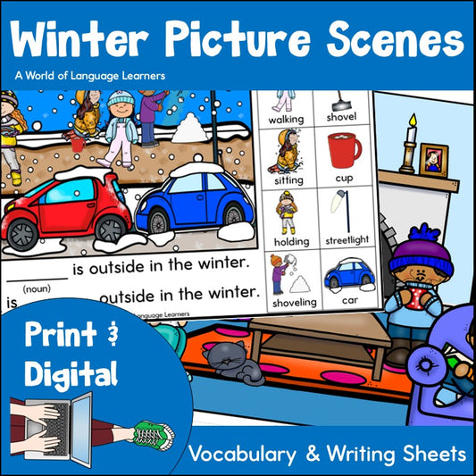 Winter Picture Scenes for ELD