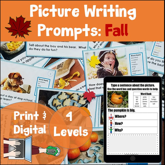 Fall Picture Writing Prompts