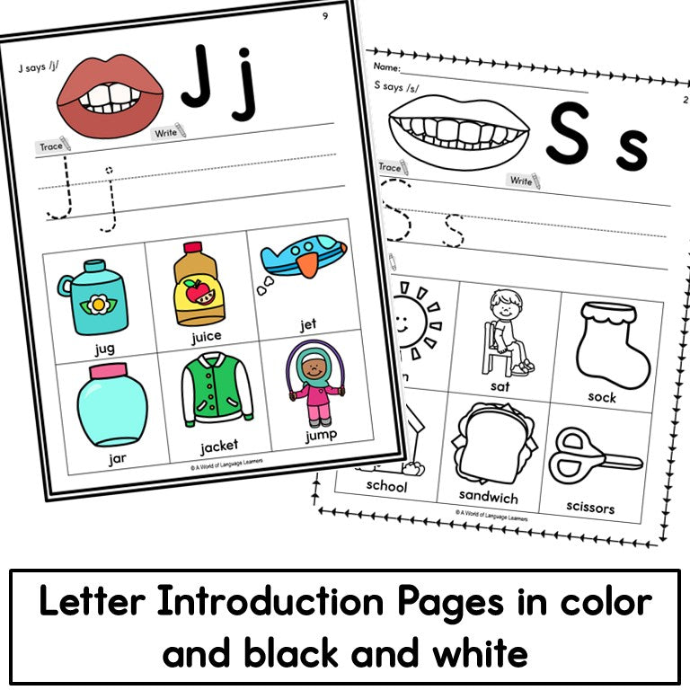 ESL Newcomer Phonics K-2 | Beginning Reading Practice