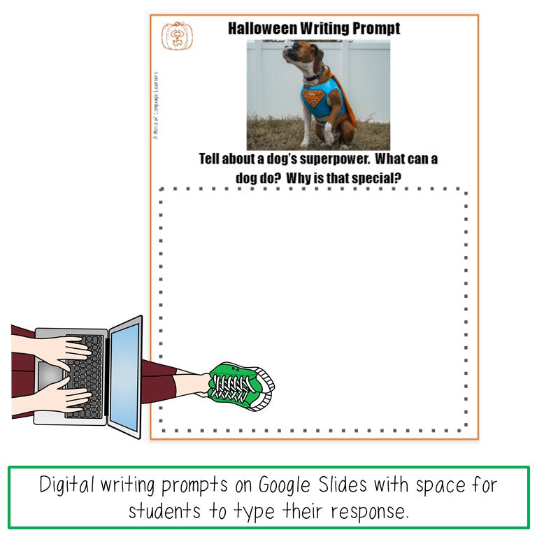 Halloween Writing Task Cards
