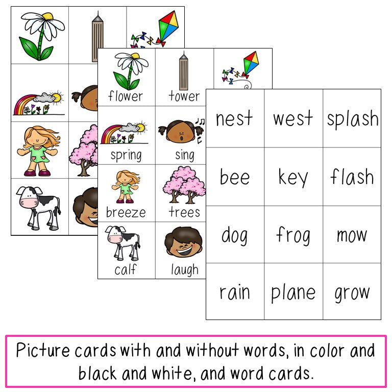 Spring Rhyming Activities