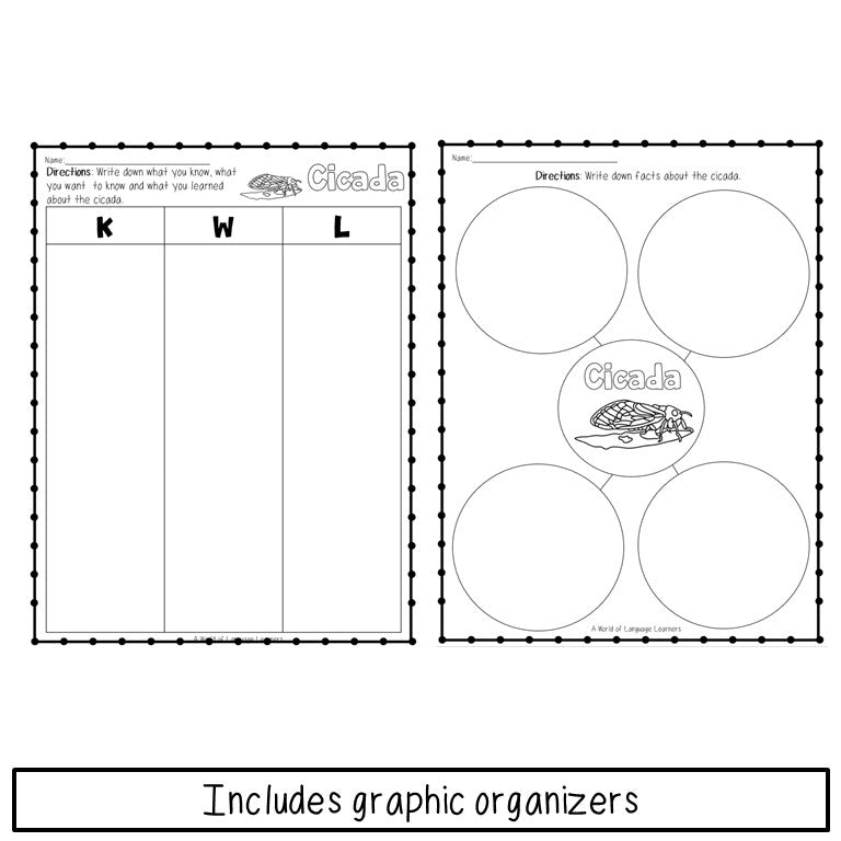 Cicada Book Print and Digital | Decodable & Emergent Reader