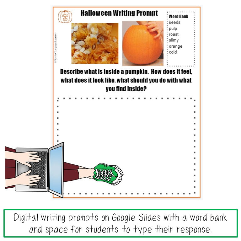 Halloween Writing Task Cards