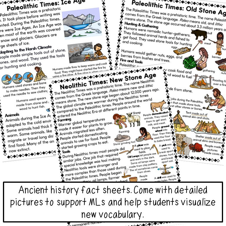 Ancient History Prehistoric Information
