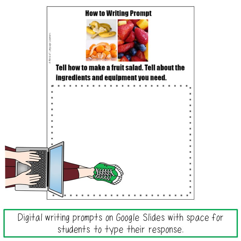 How To Picture Writing Prompt Task Cards