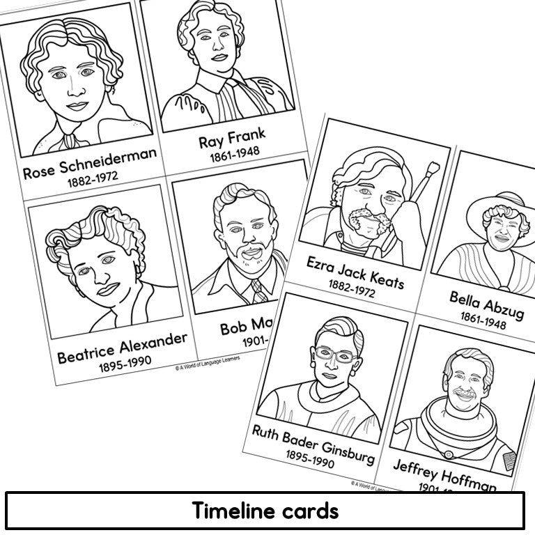 Jewish Americans - Graphic Organizers Research Writing