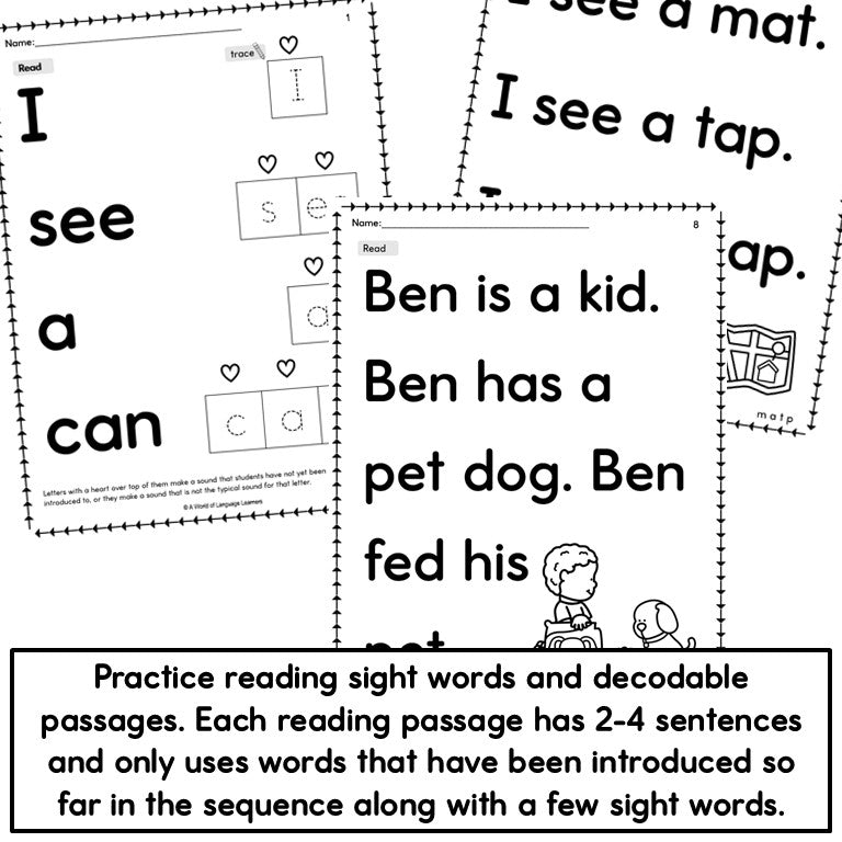 ESL Newcomer Phonics K-2 | Beginning Reading Practice