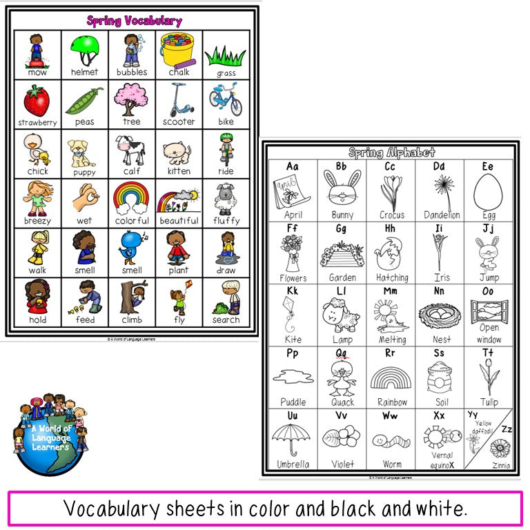 Spring Writing and Grammar