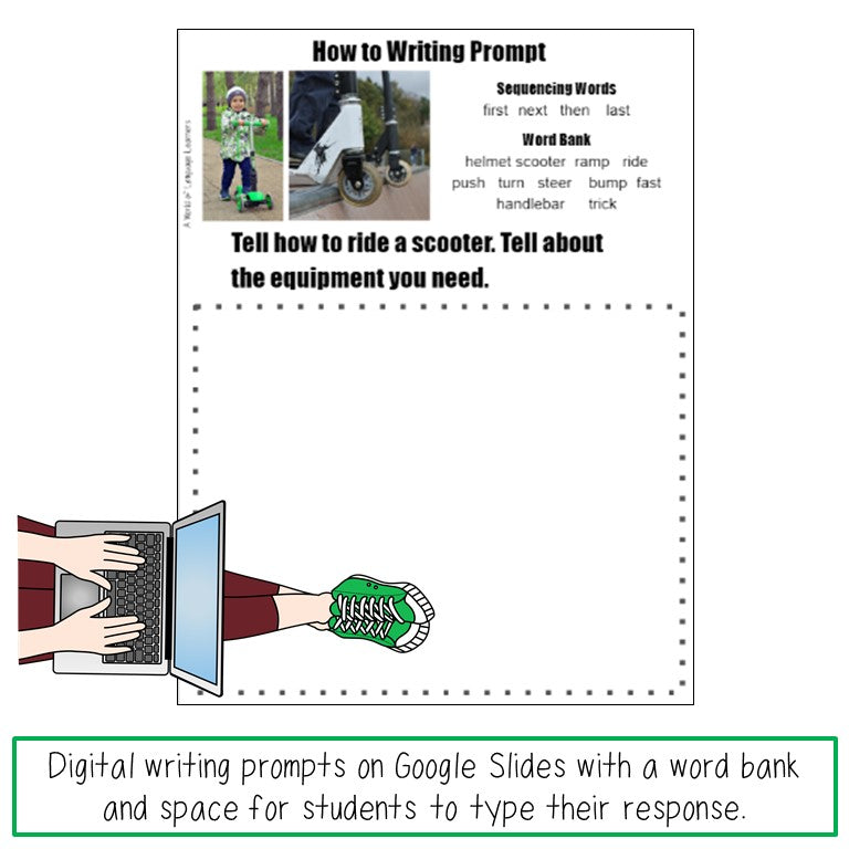 How To Picture Writing Prompt Task Cards