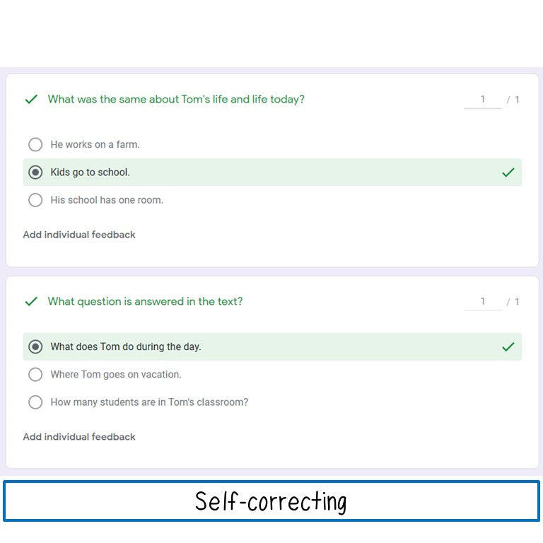 ESL Reading Assessments First Grade Print and Digital