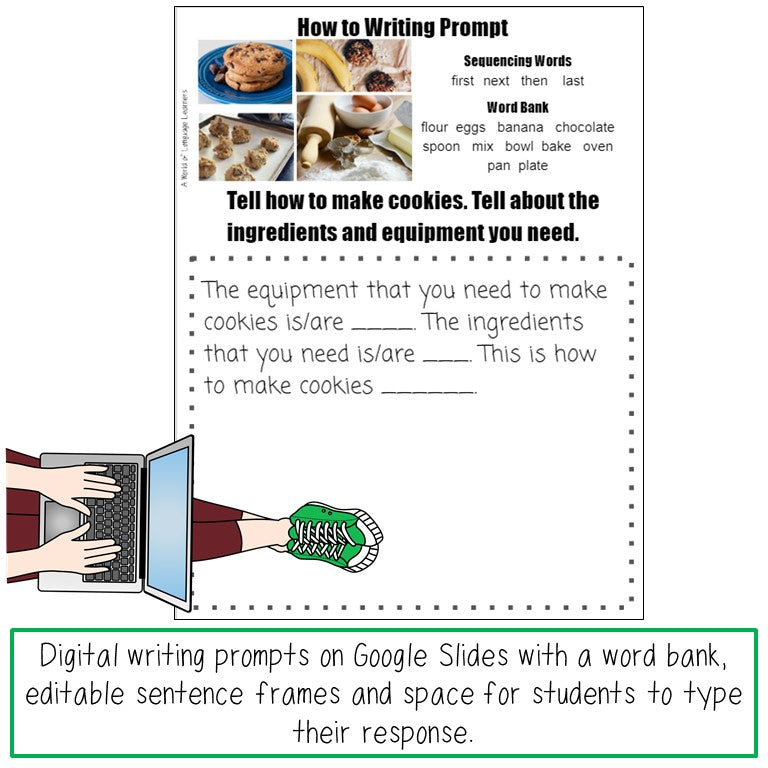 How To Picture Writing Prompt Task Cards