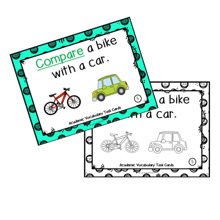 Academic Vocabulary Task Cards