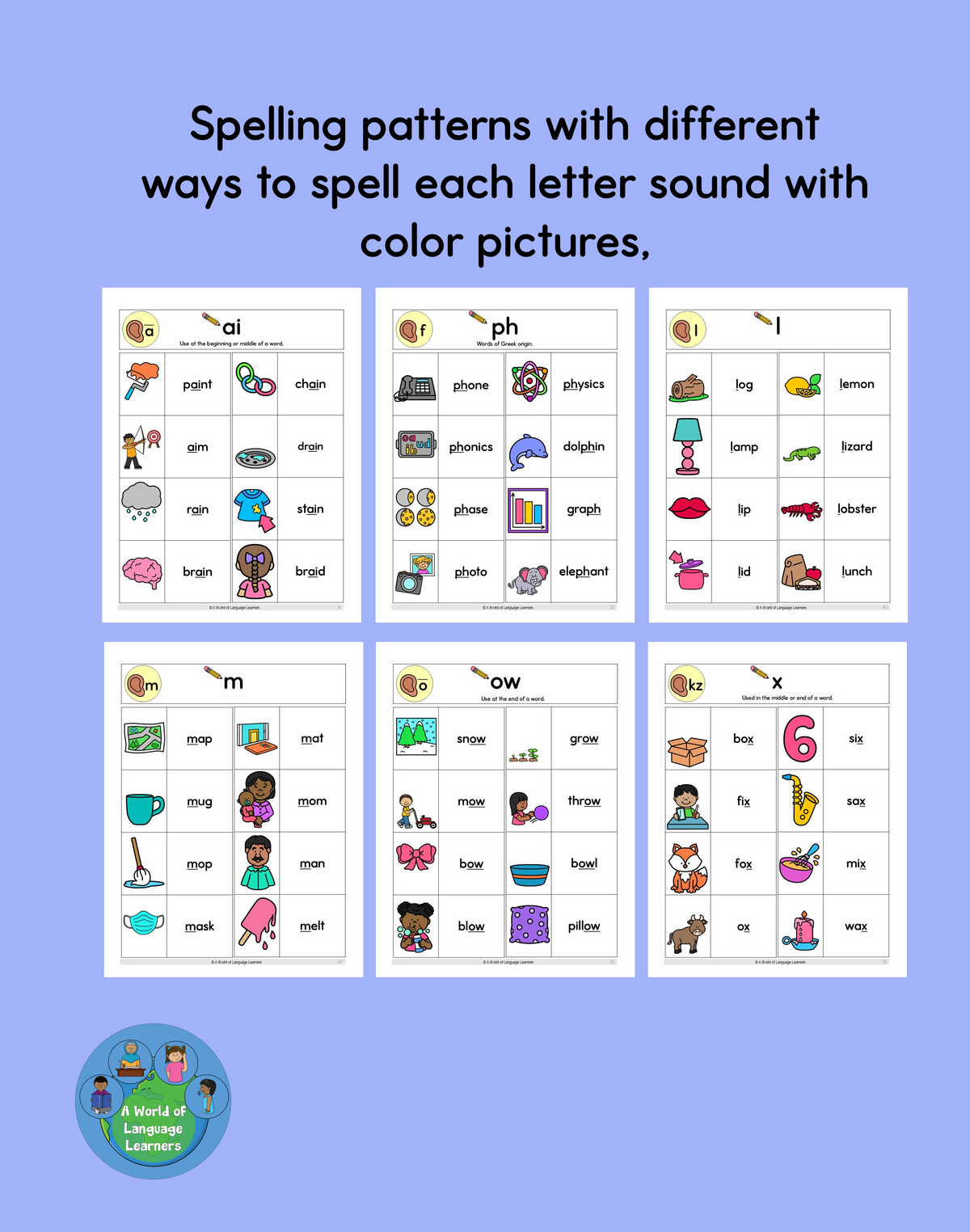 Sound Spelling Dictionary: Spelling and Phonics Rules