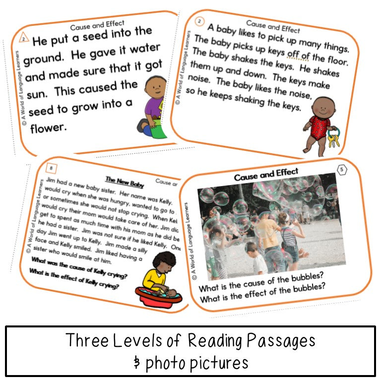 Cause and Effect Activities preview