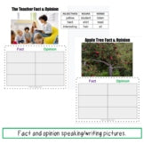Fact and Opinion Practice Activities Print and Digital