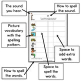 Spelling Rules Notebook - Phonics Spelling Rules Journal