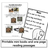 Short Vowel Decodables Forest Animal Books - Nonfiction Print and Digital