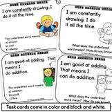 Context Clue Task Cards Fall Themed Practice Activities
