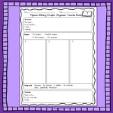 Preview page of back to school opinion writing task cards for ESL students in grades 2-5