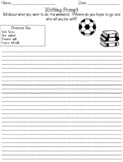 Preview page of dialogue journal writing prompt task cards for ESL students in grades 3-5