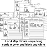 Speak then Write Sequence Bundle - ESL Sequencing Stories with Pictures