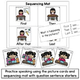Speak then Write Sequence Bundle - ESL Sequencing Stories with Pictures