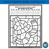 Winter Addition Color by Code