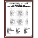 Valentine's Day Parts of Speech Word Searches