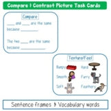 Compare and Contrast Picture Task Cards preview