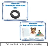 Help the Earth Task Cards Print and Digital